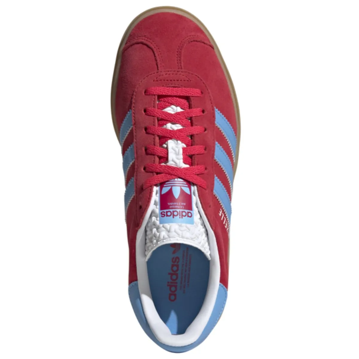 Adidas Women's Gazelle Bold Red/Blue/Gum