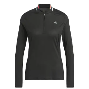 Adidas Women's Ultimate365 Tour Long Sleeve Mock Polo