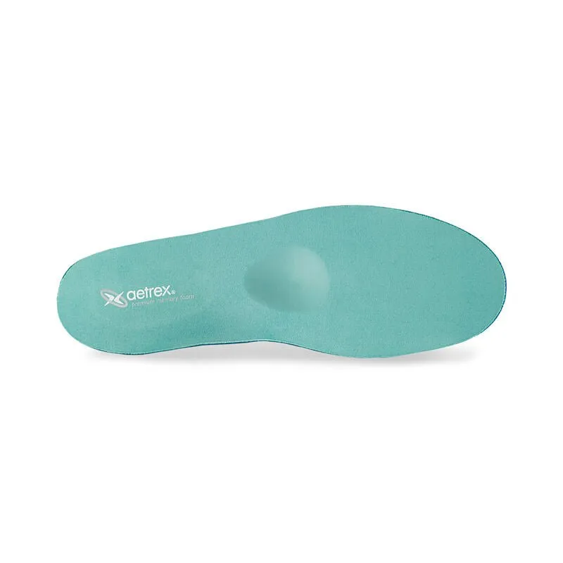 Aetrex Men's L2325M Premium Memory Foam Posted Orthotics W/ Metatarsal Support