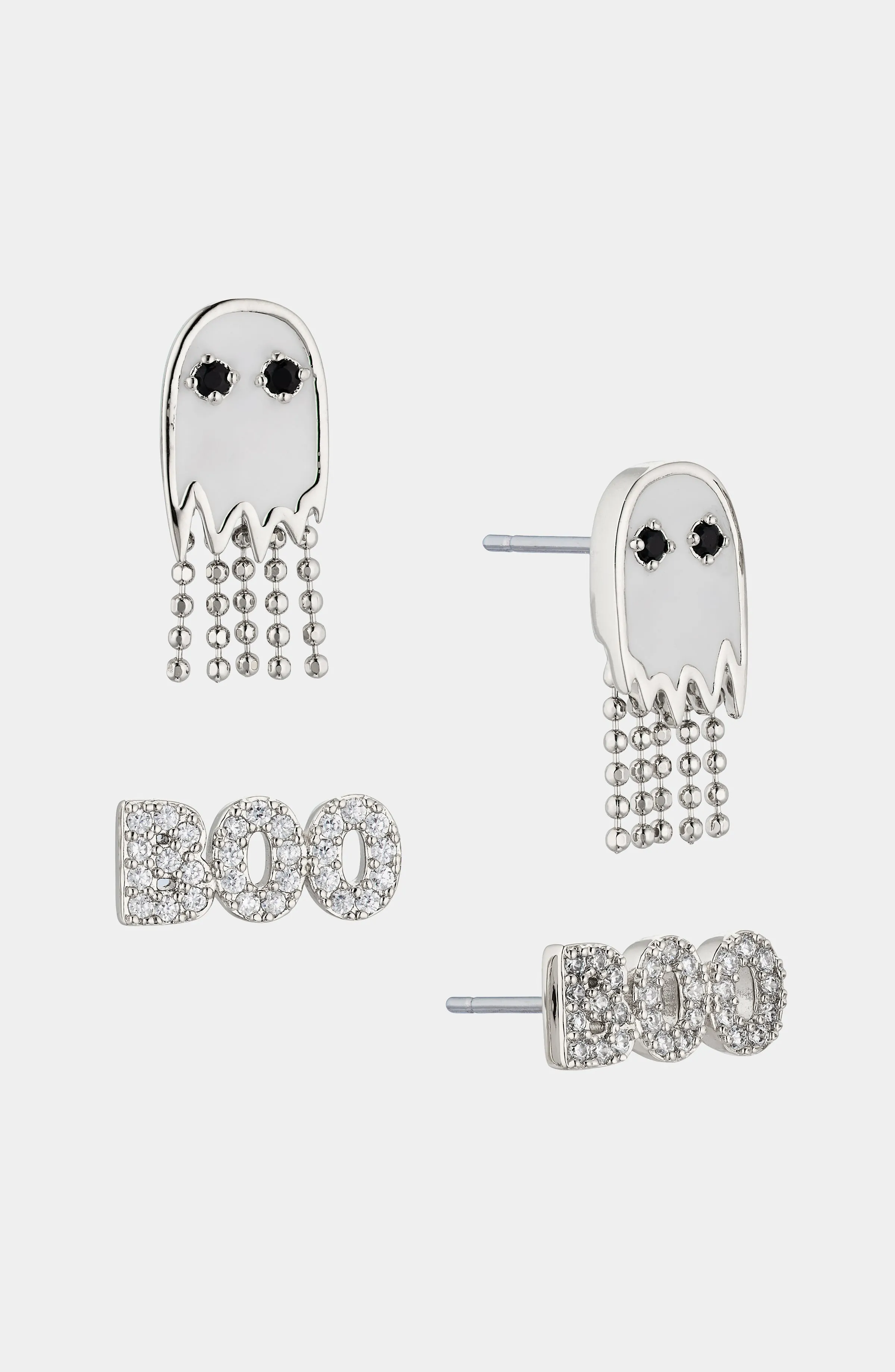 AJOA SPOOKY GHOST SET OF EARRINGS