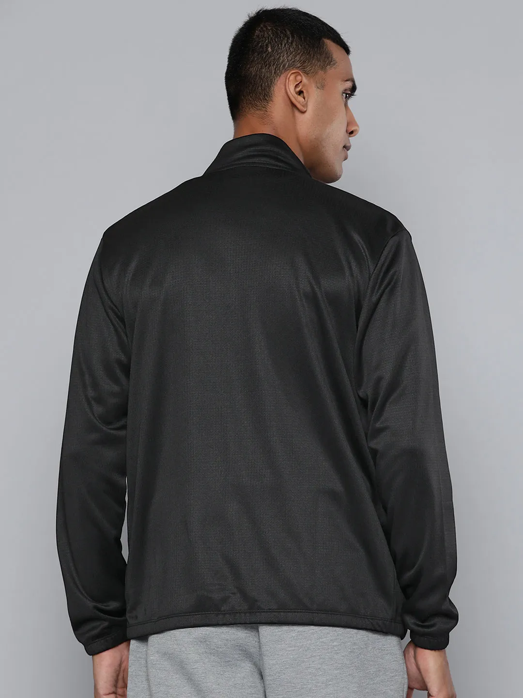 Alcis Men Black Running Sporty Jacket