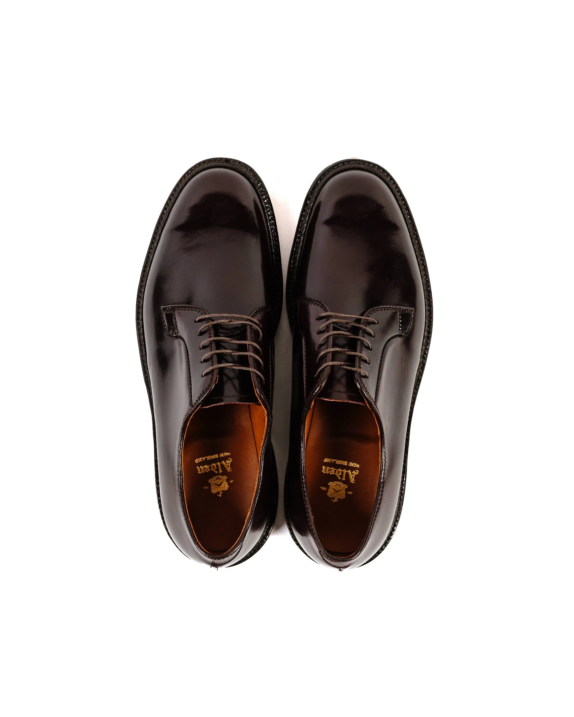 Alden Plain Toe Blucher Colour 8 Shell Cordovan 990