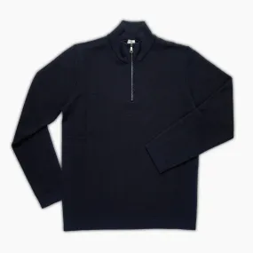 Alexis half-zip polo neck Extrafine Wool