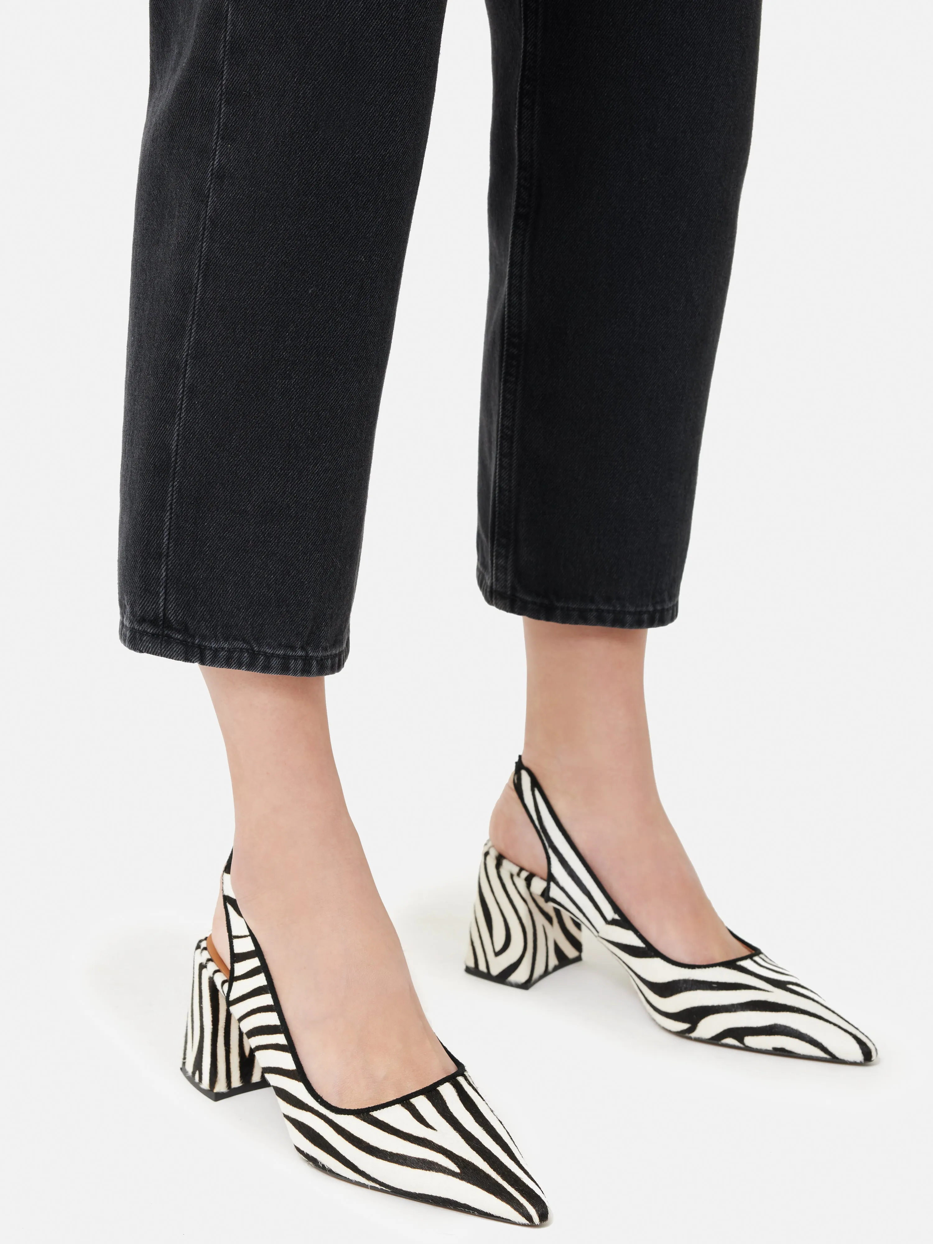 Alford Slingback | Zebra