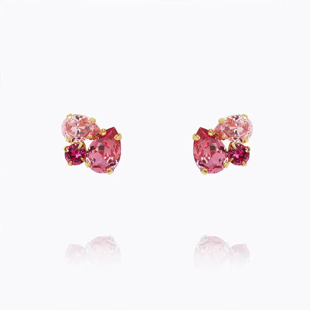 Alisia Earrings / Rose Combo