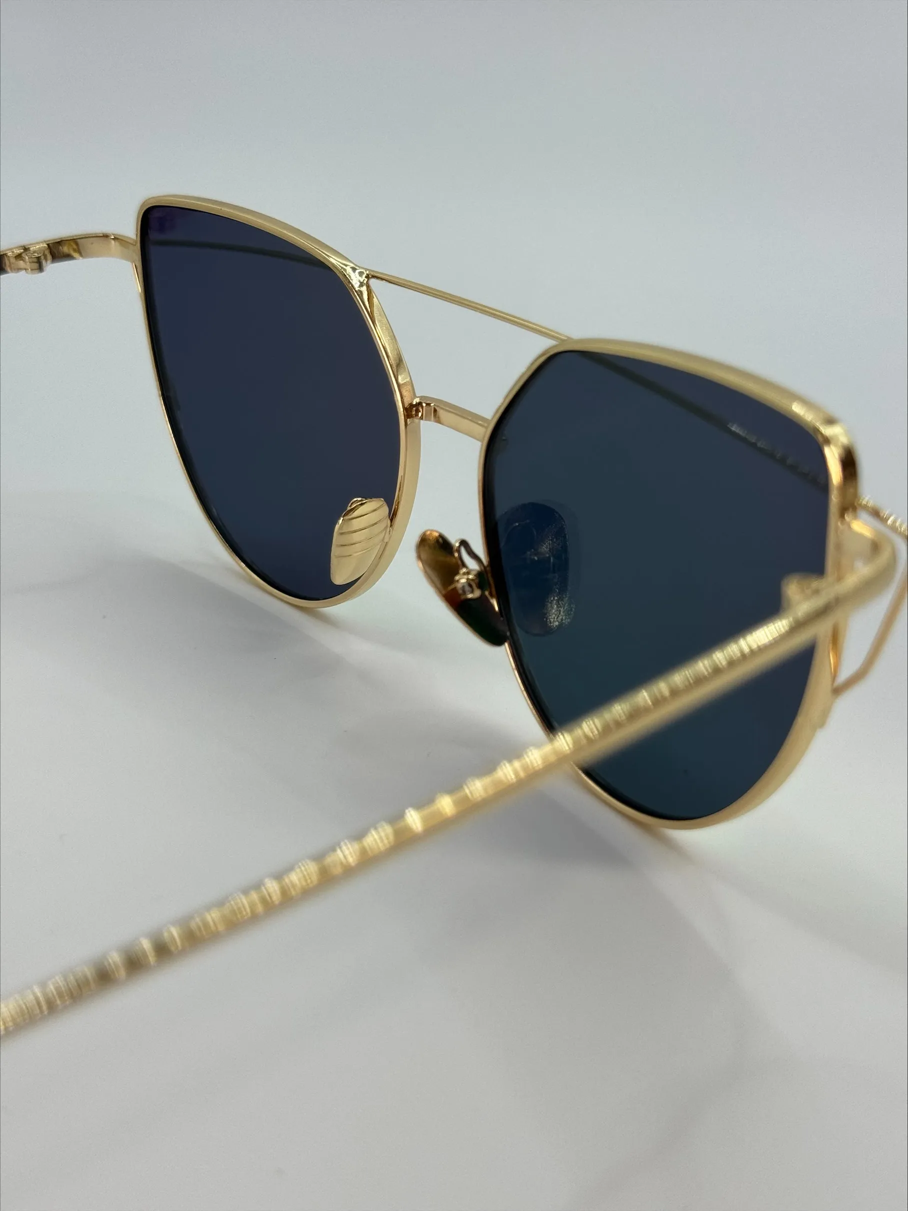 Annie Gold/Mirror tint Sunglasses