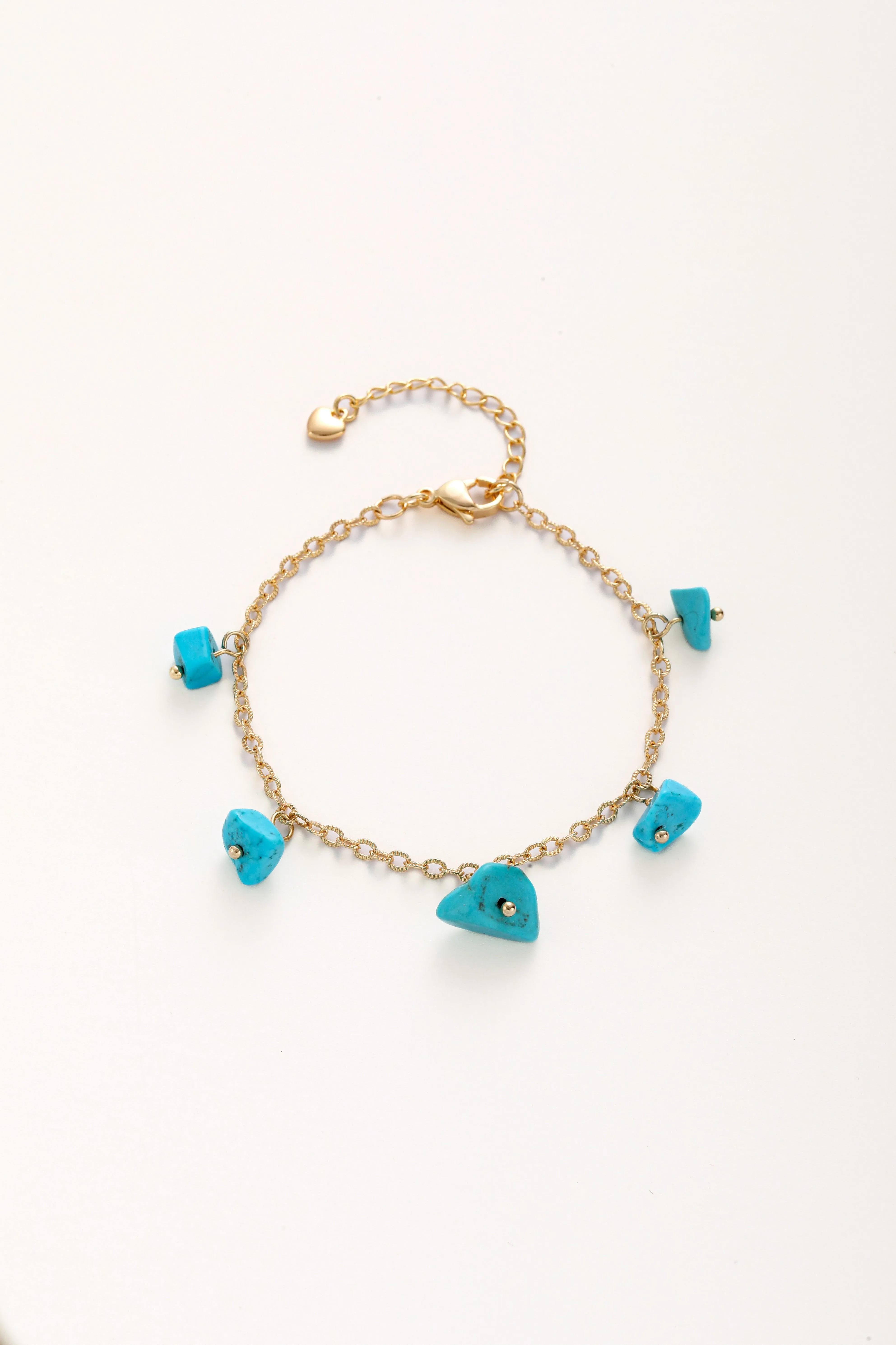 Aqua Elegance Turquoise Stone Bracelet