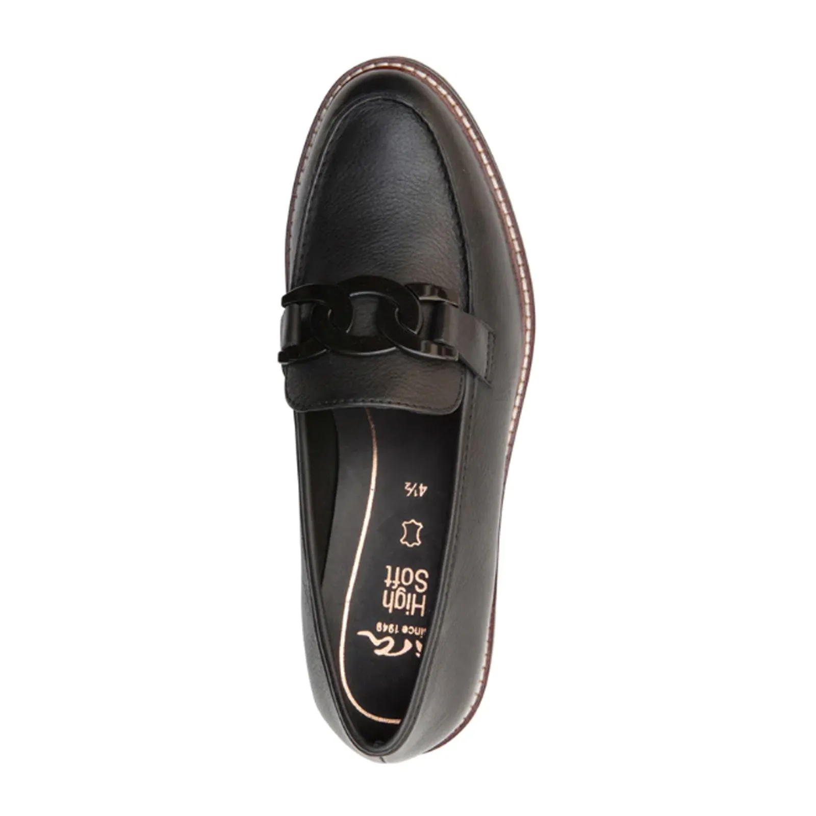 Ara Kyle II Loafer (Women) - Black Calf