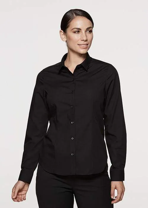 Aussie Pacific Ladies Kingswood Long Sleeve Shirt 2910L