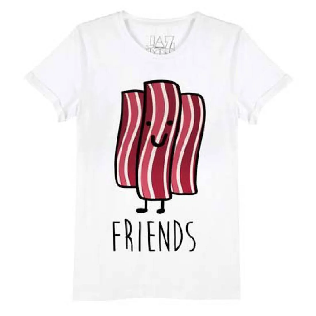 Bacon and Eggs Best Friends T-Shirt Graphic Print Tees | 2 Piece Set