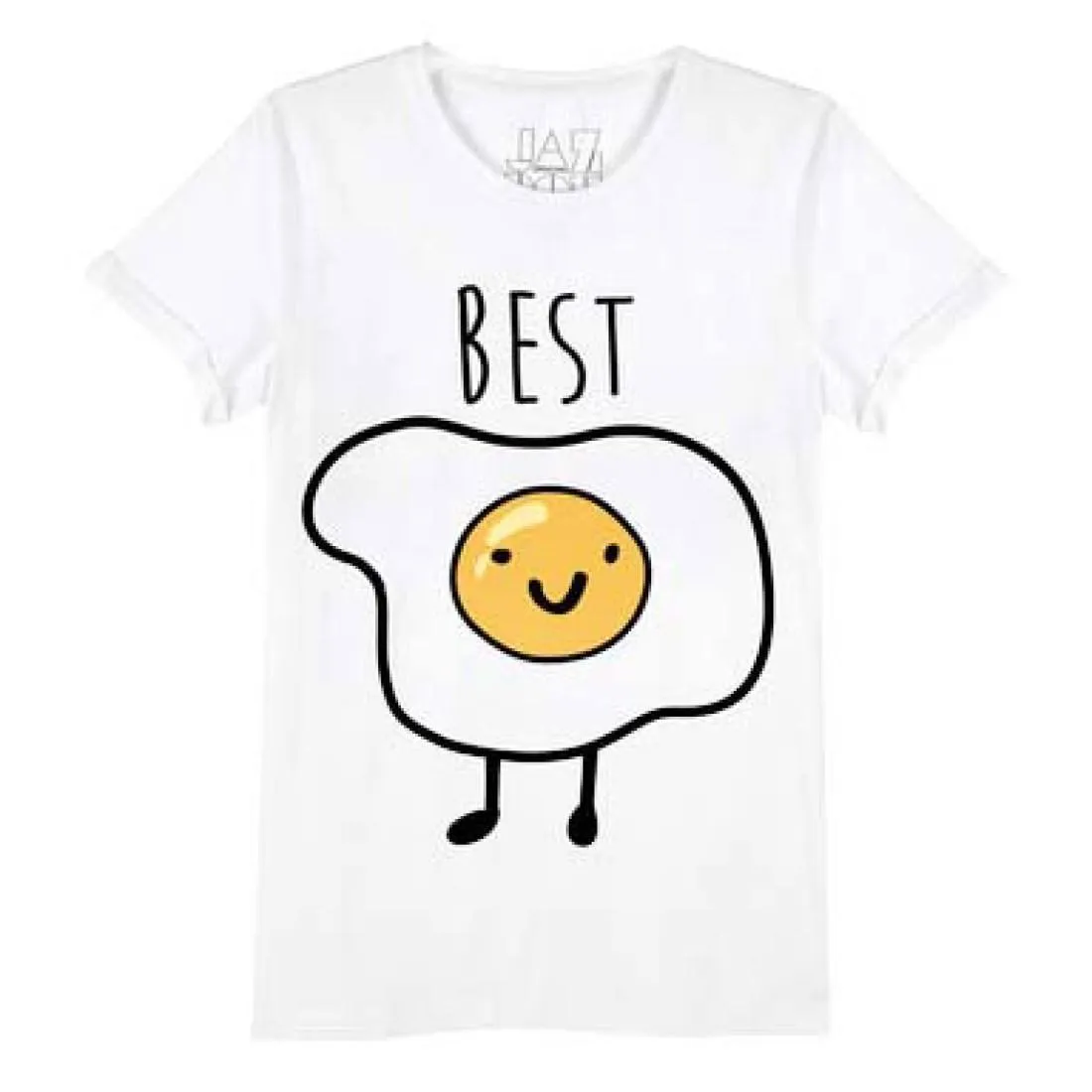 Bacon and Eggs Best Friends T-Shirt Graphic Print Tees | 2 Piece Set