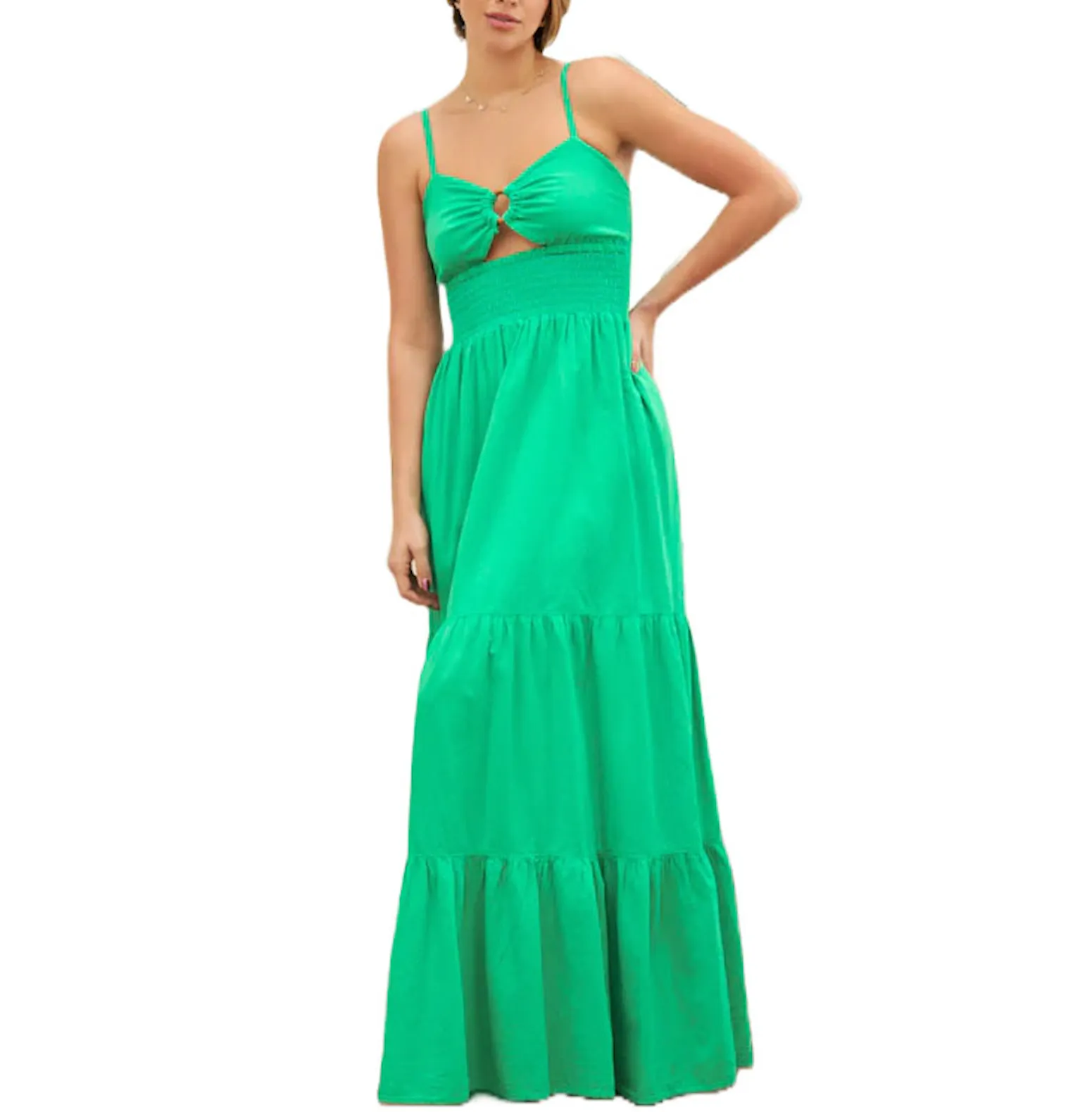 Belize Keyhole Maxi Dress