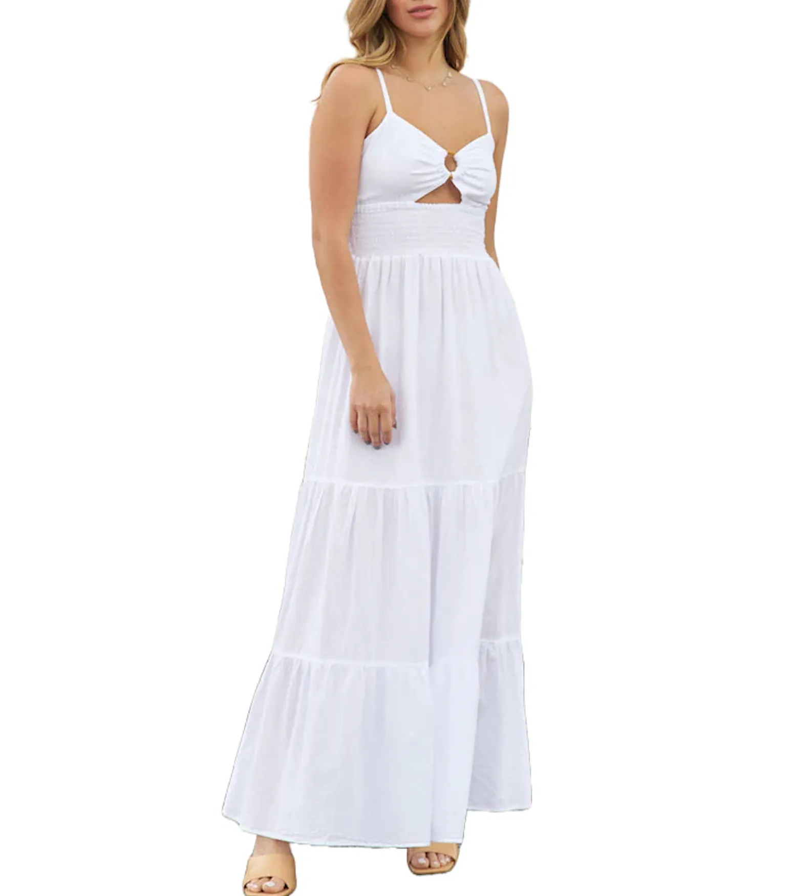 Belize Keyhole Maxi Dress