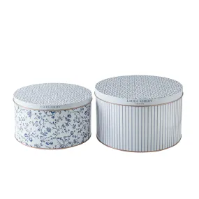 Blueprint Collectables Set of 2 Tin Jars