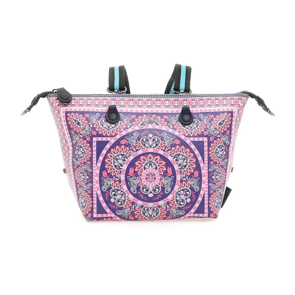 Borsa Donna a Mano con Tracolla GABS G3 PLUS Holiday in Pelle stampa Mandala Media