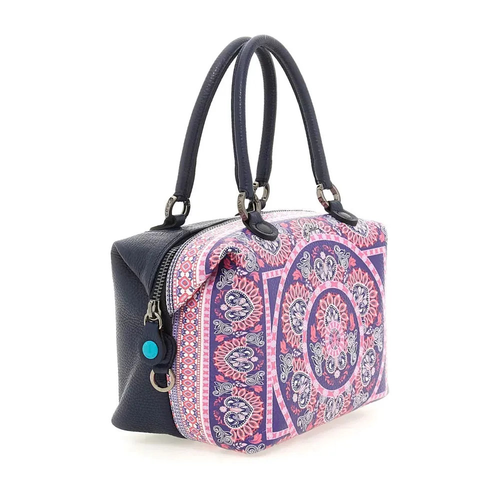 Borsa Donna a Mano con Tracolla GABS G3 PLUS Holiday in Pelle stampa Mandala Media