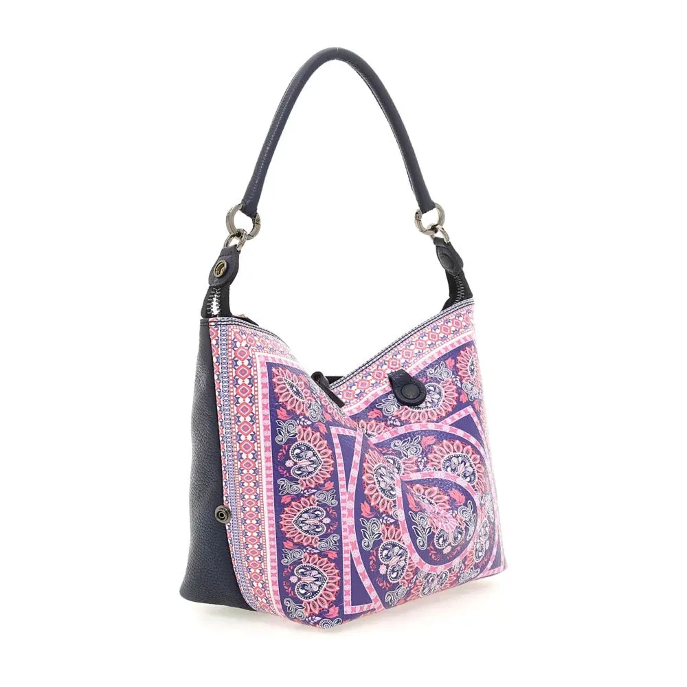 Borsa Donna a Mano con Tracolla GABS G3 PLUS Holiday in Pelle stampa Mandala Media