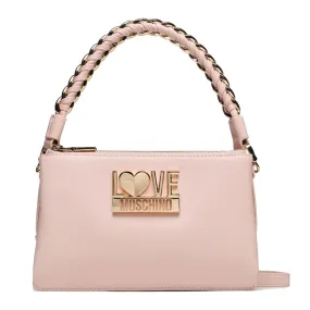 Borsa Donna a Spalla LOVE MOSCHINO linea Wanderlust color Cipria