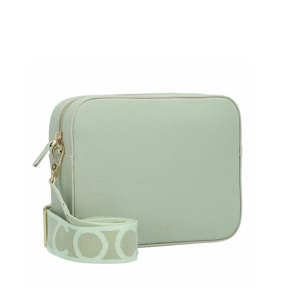 Borsa Donna a Tracolla COCCINELLE Linea Tebe Colore Celadon Green