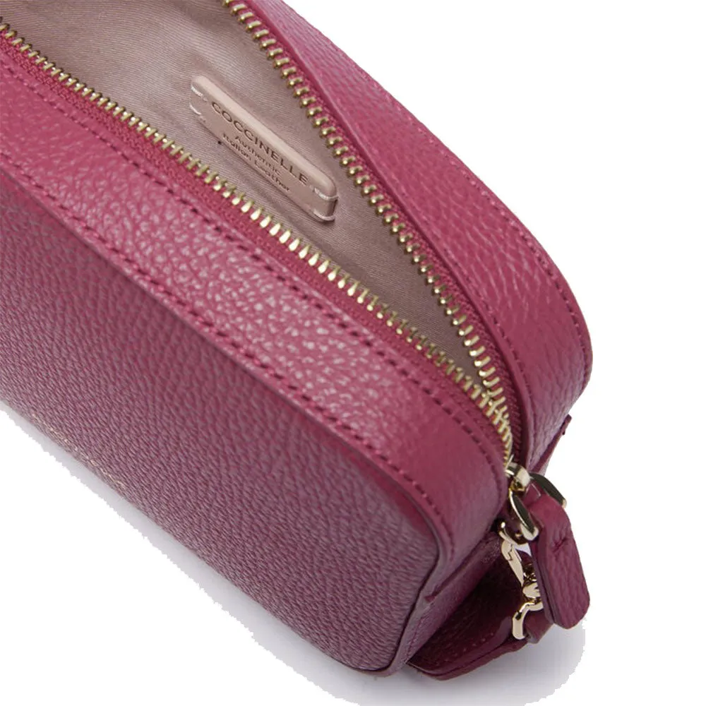 Borsa Donna a Tracolla COCCINELLE Linea Tebe Colore Pink Pulp - E5MN555I101