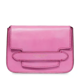 Borsa Donna a Tracolla Media THE BRIDGE in Pelle Rosa linea Lucrezia