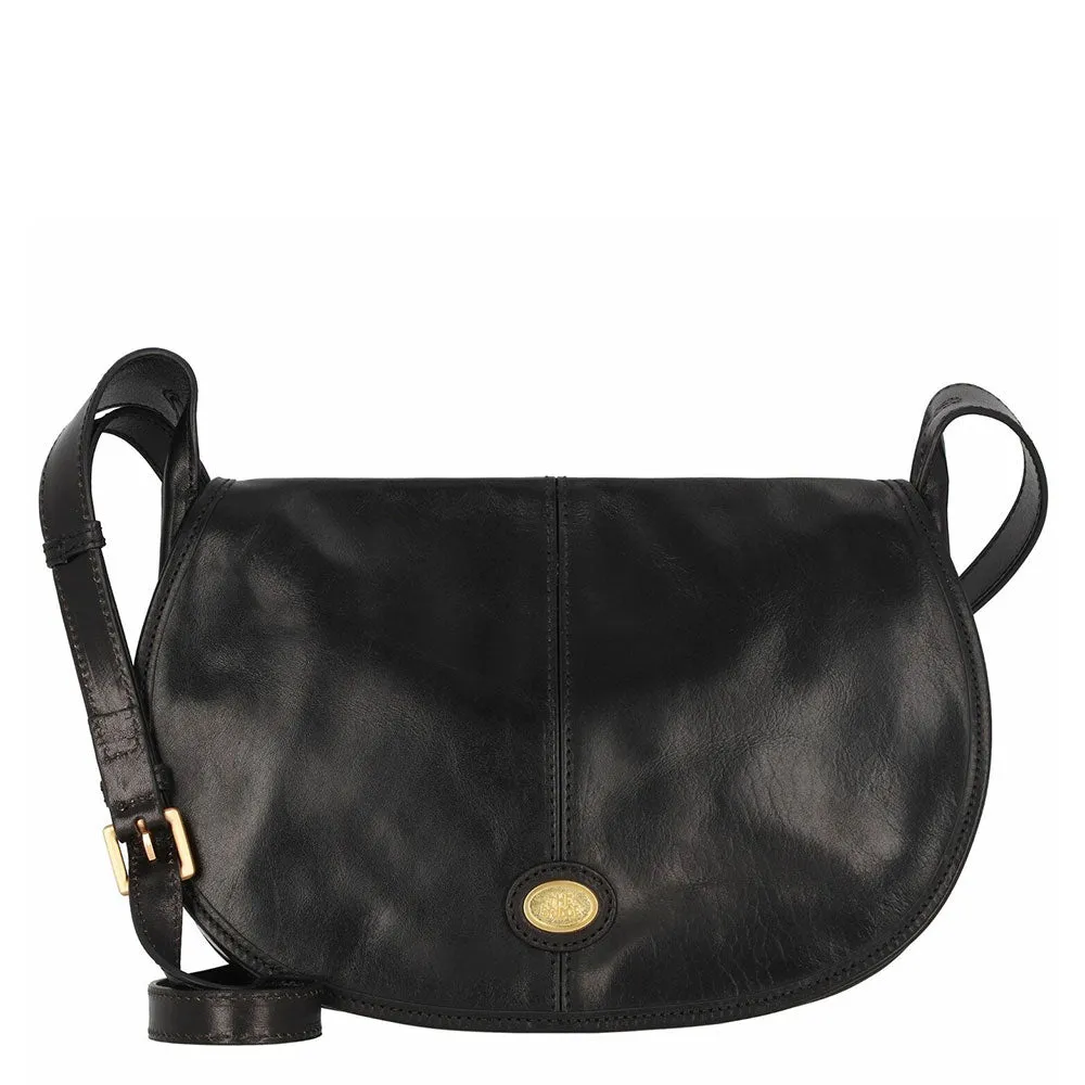 Borsa Donna con Pattina a Tracolla THE BRIDGE linea Claudia in Pelle Nera