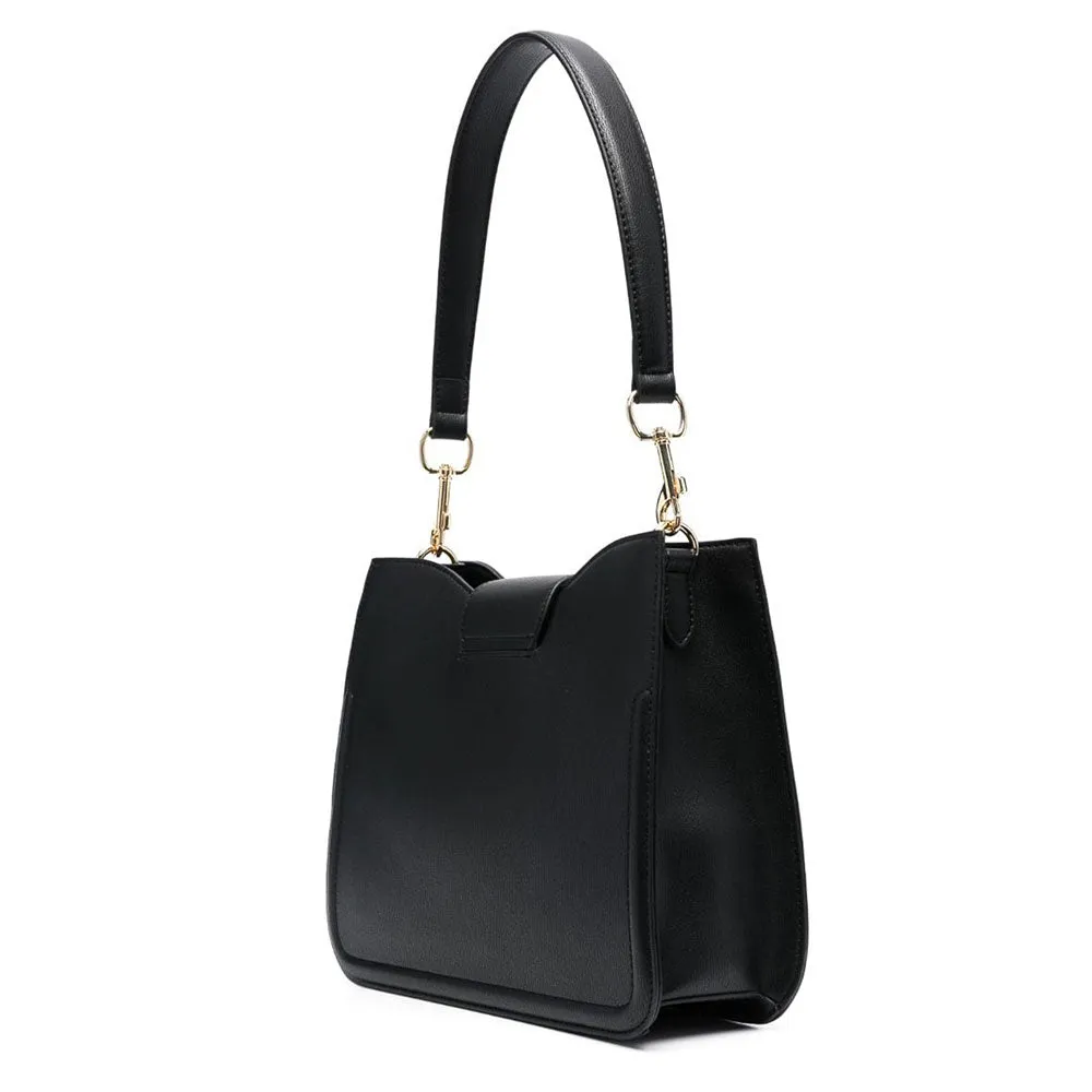 Borsa Donna Hobo LOVE MOSCHINO linea Love Bridge Nera