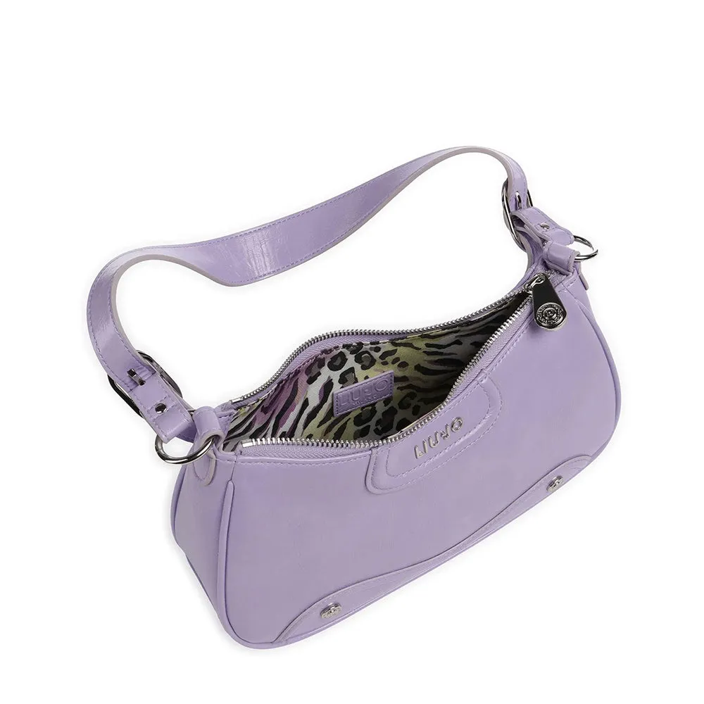 Borsa Donna Hobo Lucida LIU JO Silk color Glicine