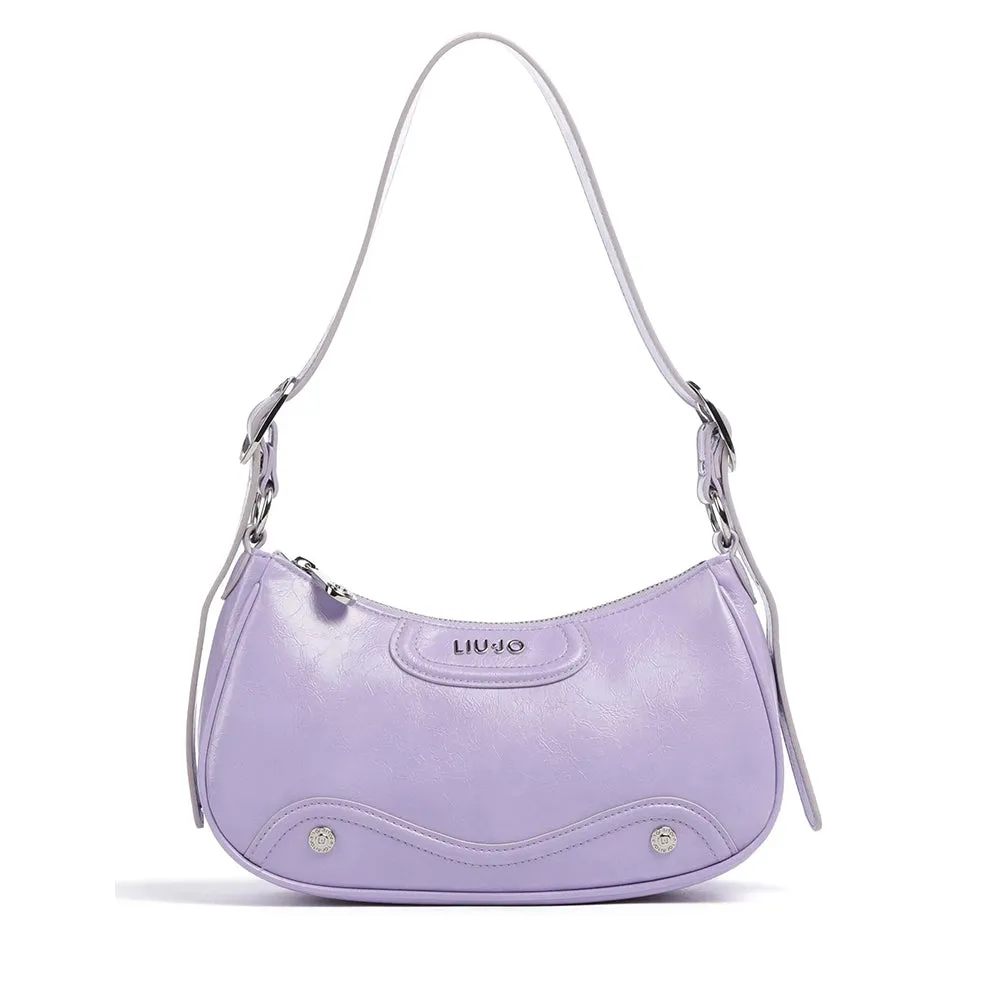 Borsa Donna Hobo Lucida LIU JO Silk color Glicine