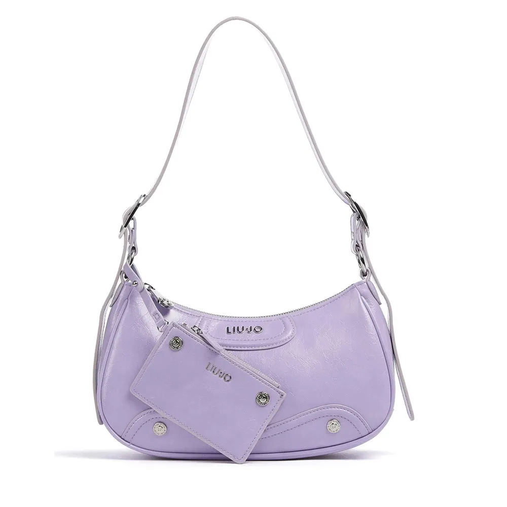 Borsa Donna Hobo Lucida LIU JO Silk color Glicine