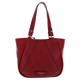 Borsa Donna Shopper THE BRIDGE linea Brigida in Pelle Rossa