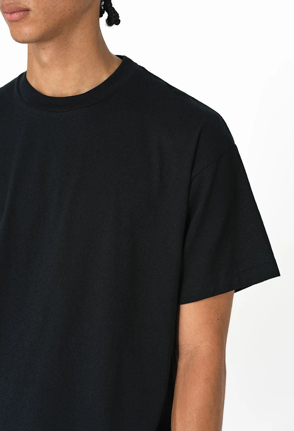 Boucle University Tee / Black