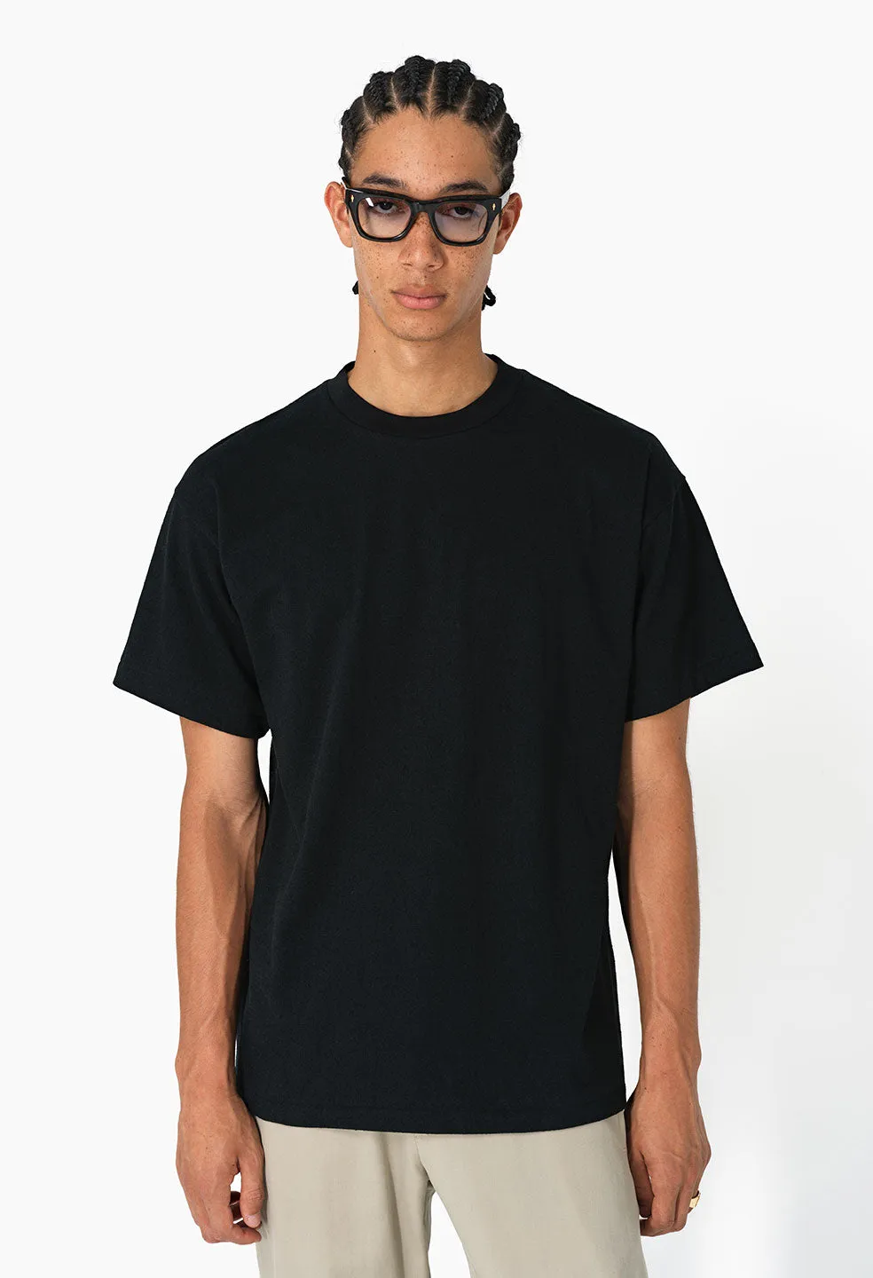 Boucle University Tee / Black