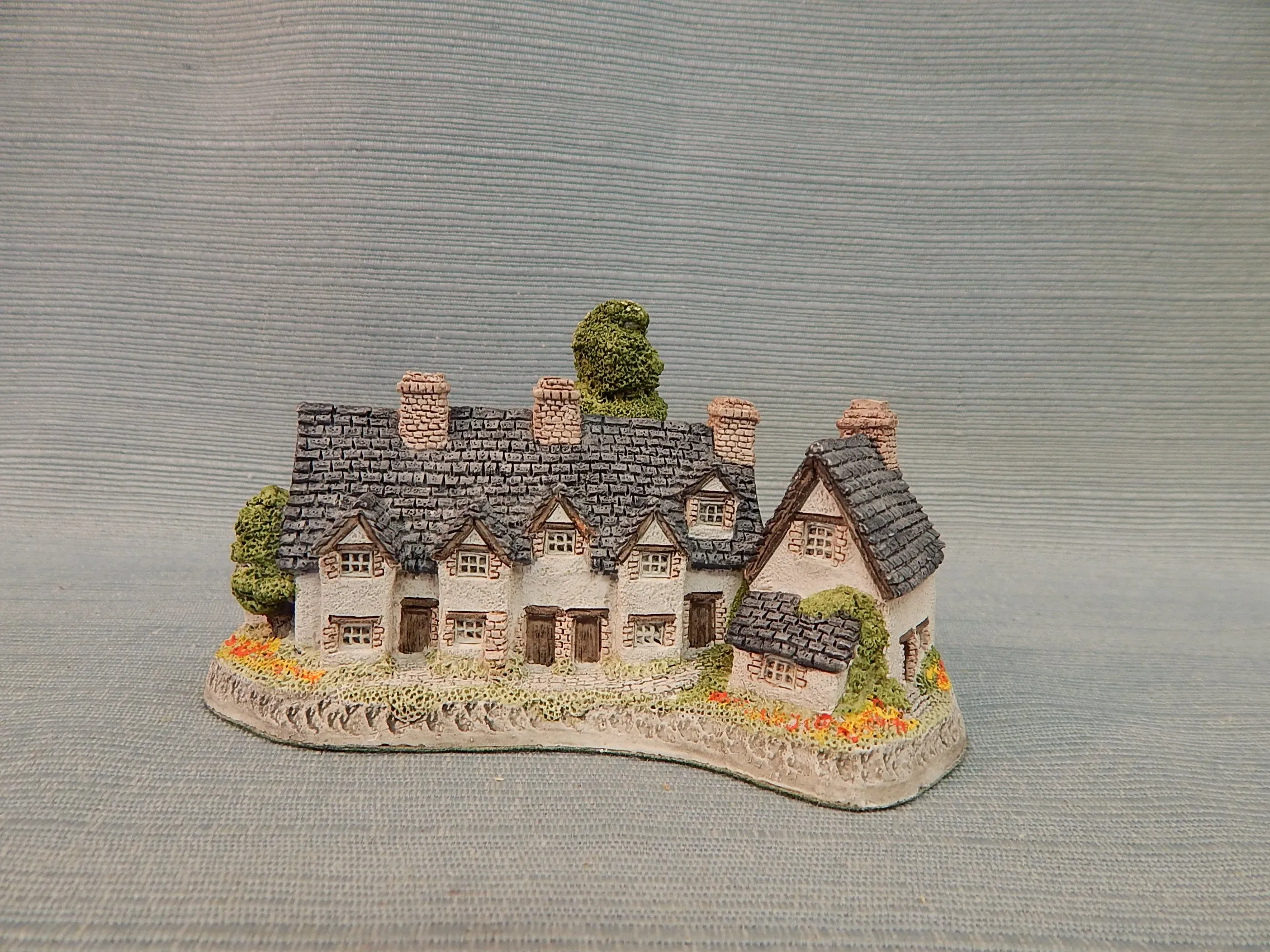 British Cottage Figurines - Set of 7