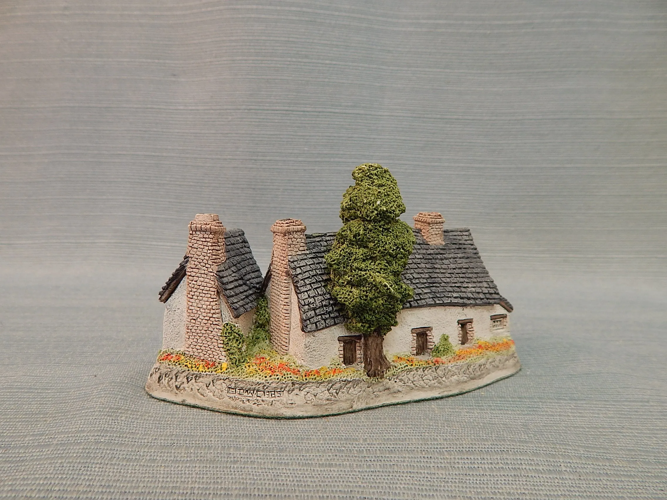 British Cottage Figurines - Set of 7