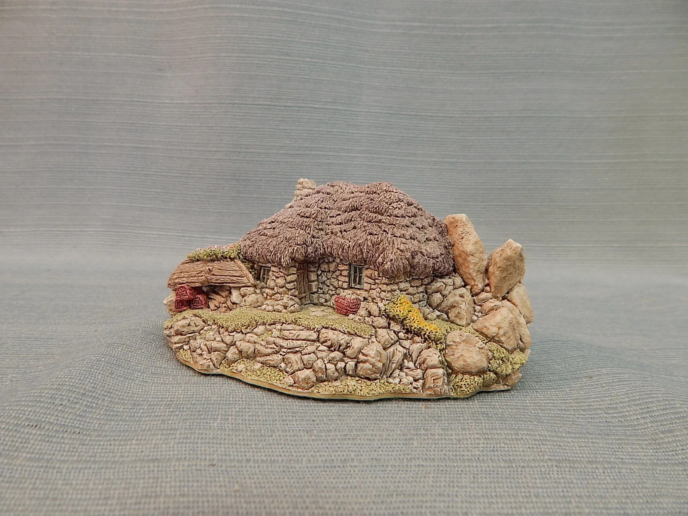 British Cottage Figurines - Set of 7