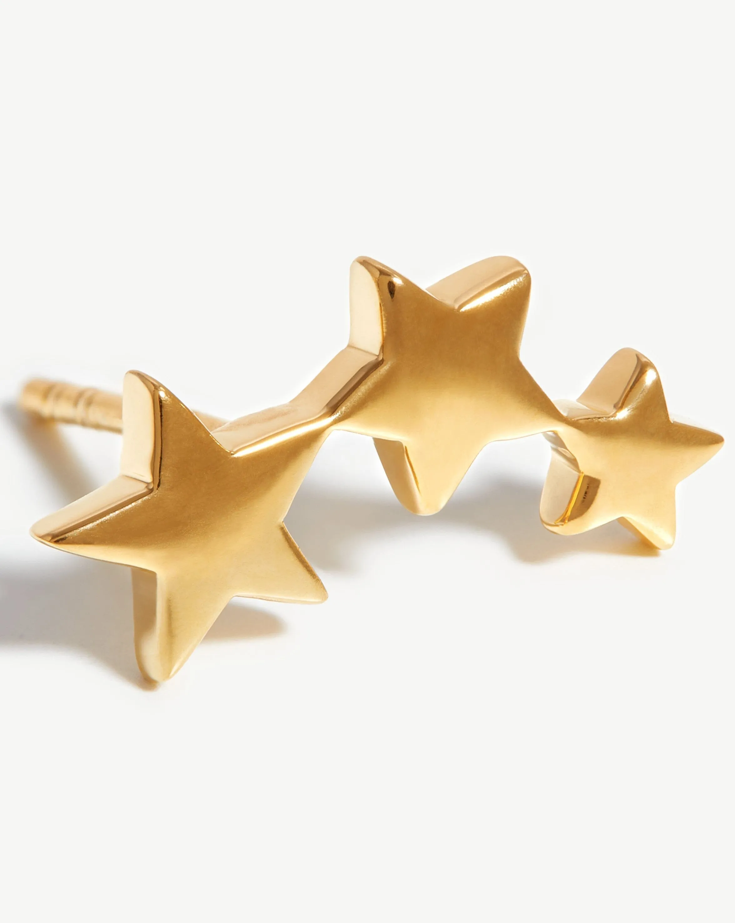 Celestial Stud Earrings | 18ct Gold Plated Vermeil