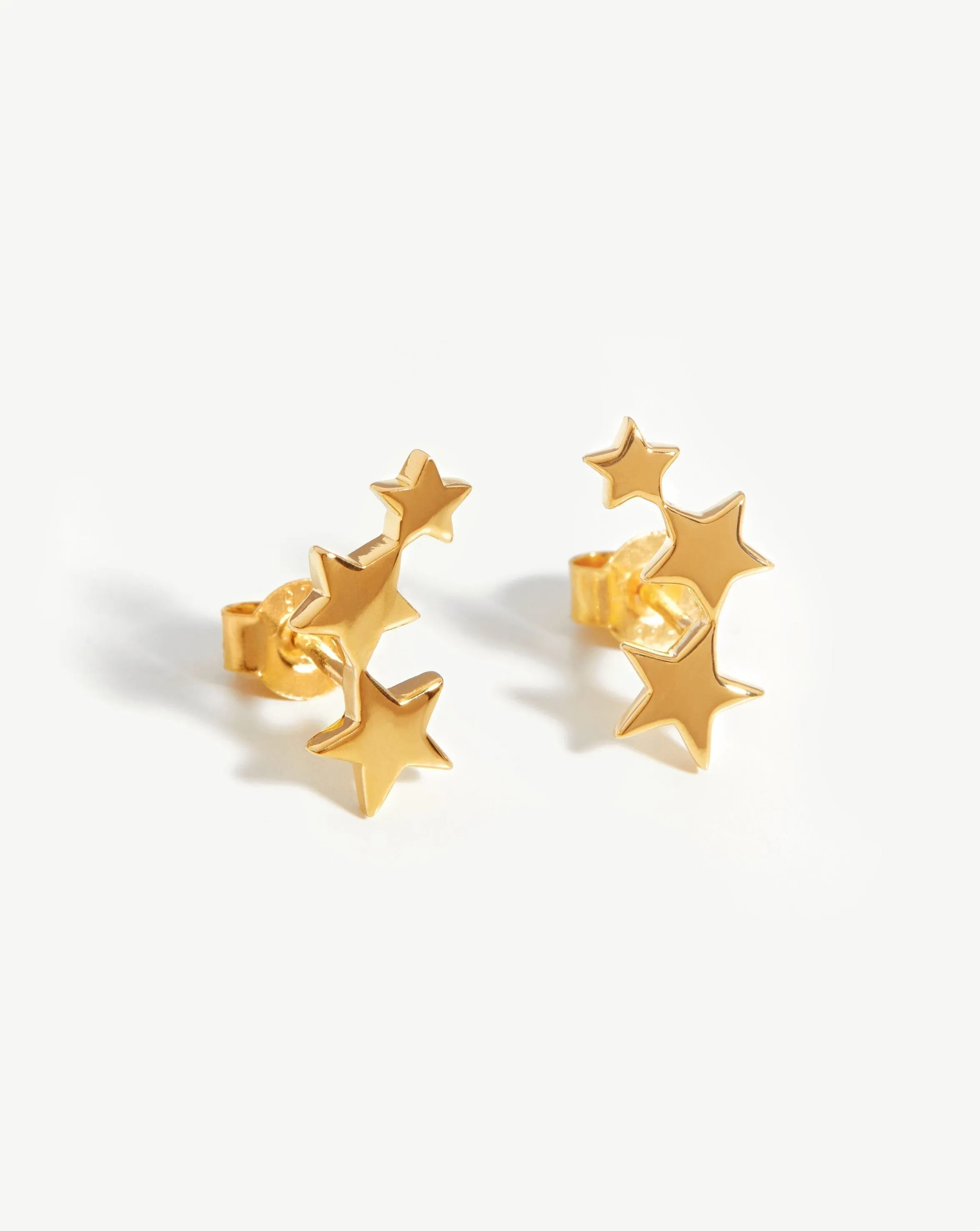 Celestial Stud Earrings | 18ct Gold Plated Vermeil