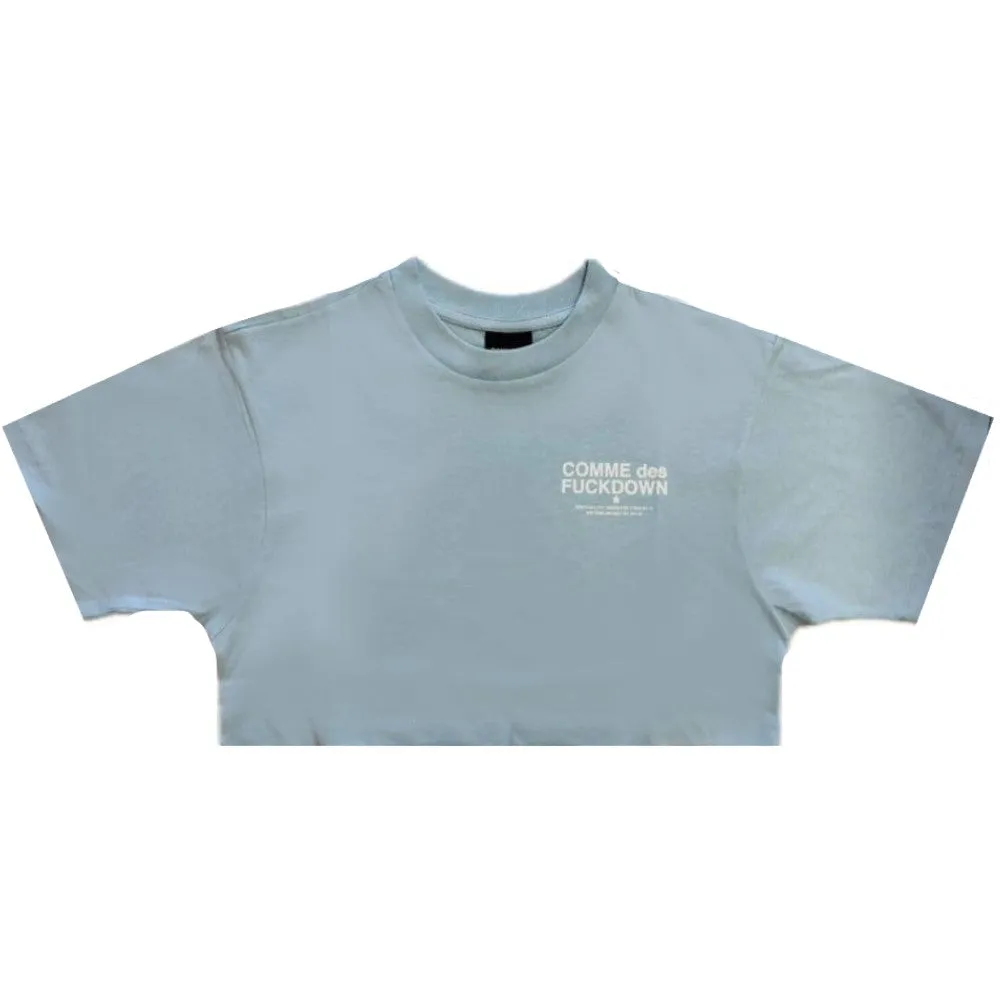 Comme Des Fuckdown Crop T-Shirt Donna