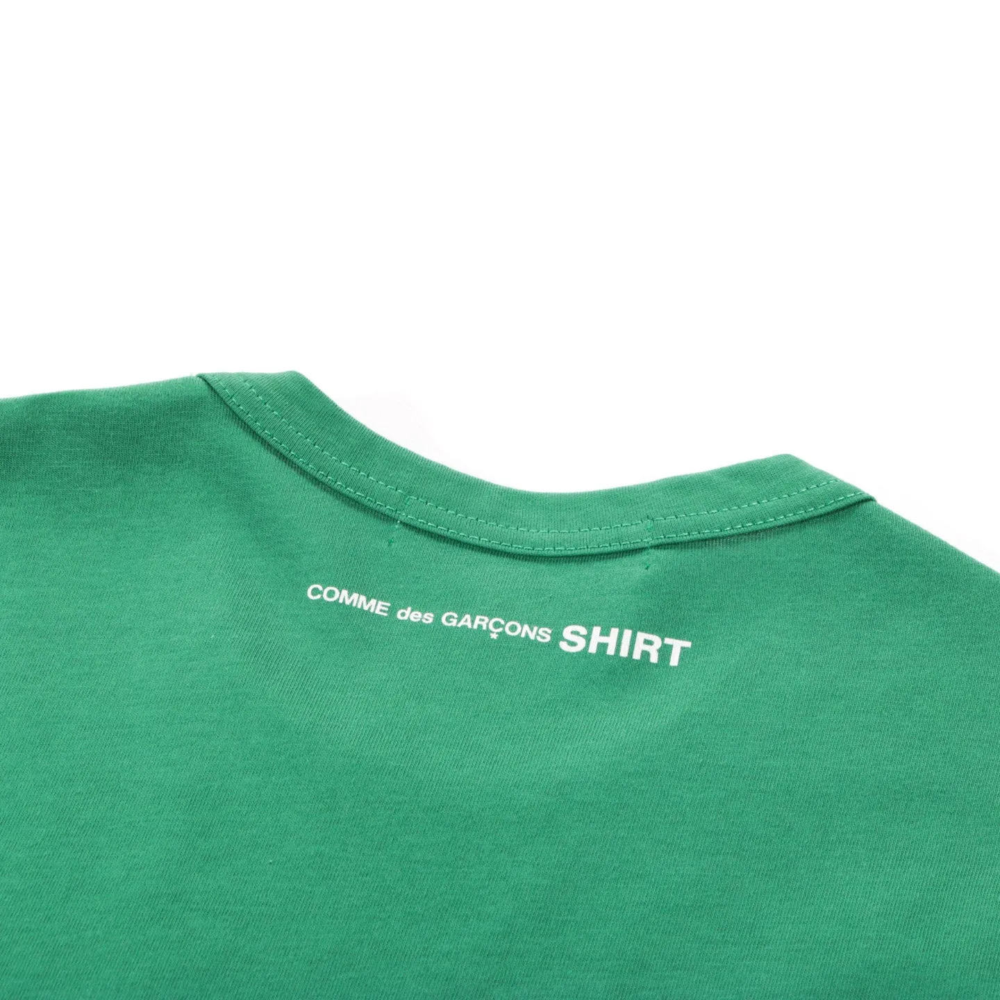 COMME DES GARCONS SHIRT T015 LONG SLEEVE T-SHIRT GREEN