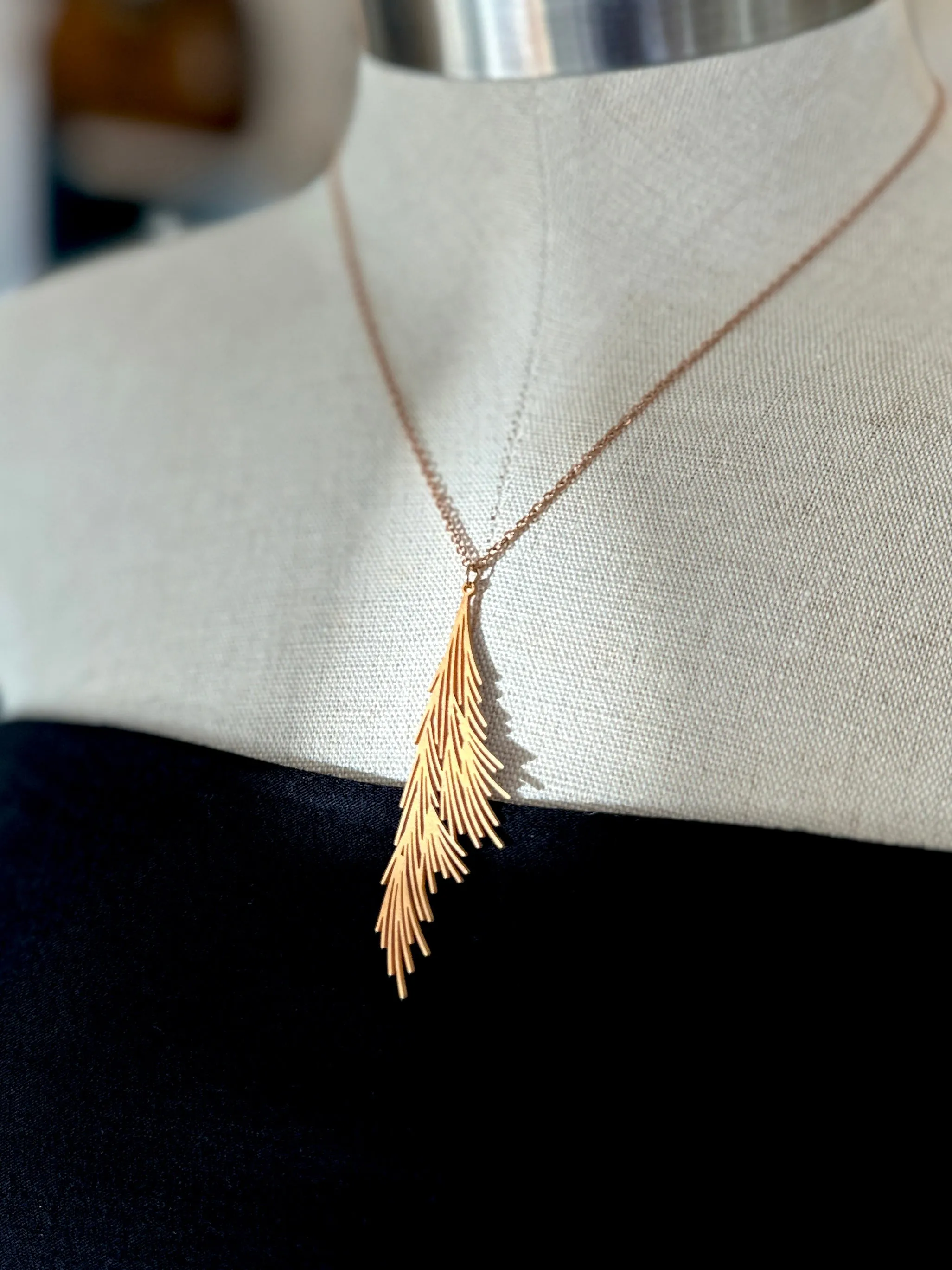 Cypress Pendant Necklace