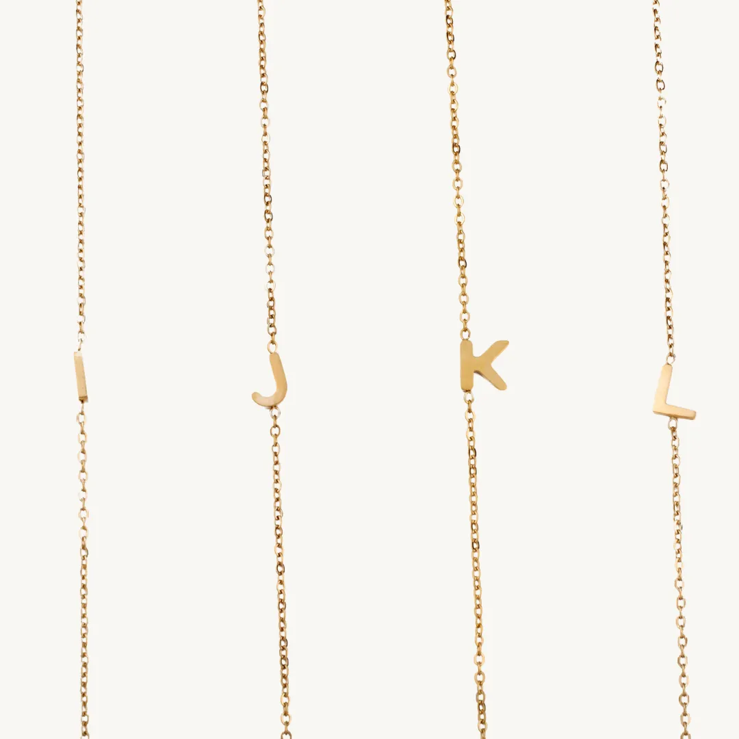 Dainty Initial Necklace