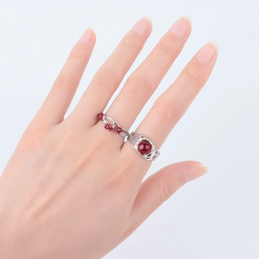 Desire Red Gemstone Ring