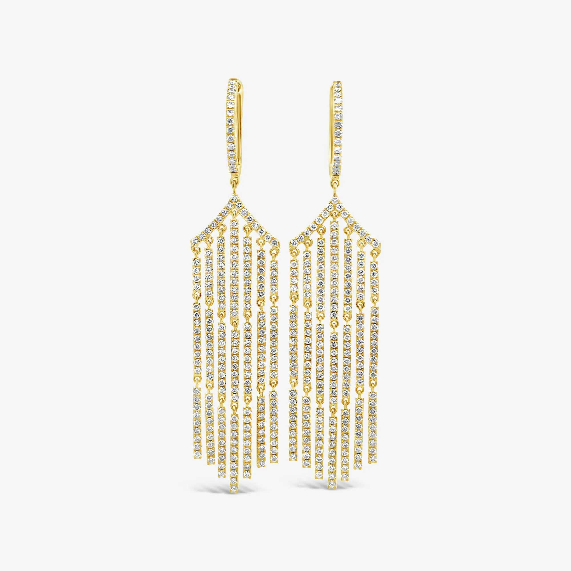 Diamond Chandelier Earrings