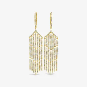 Diamond Chandelier Earrings