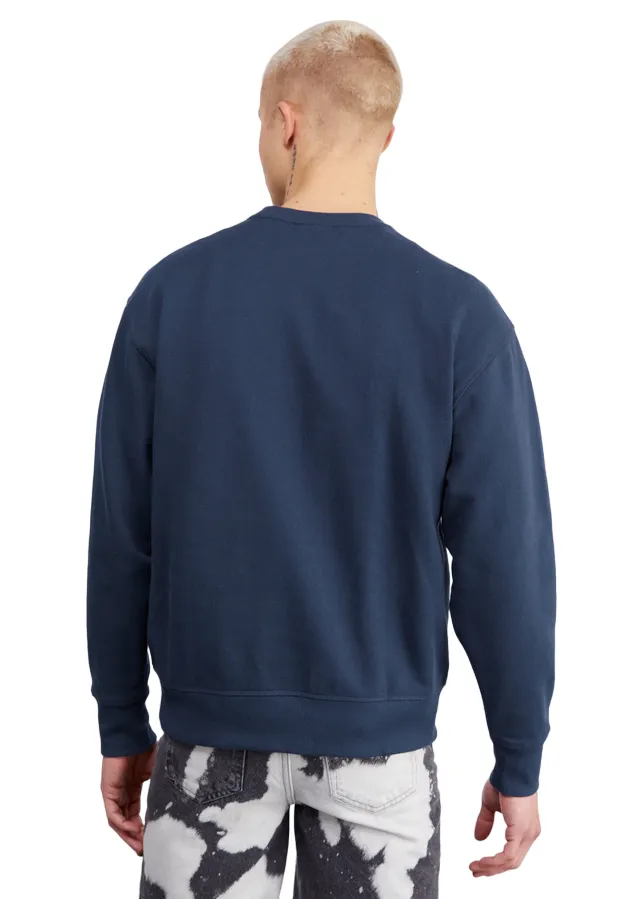 Dickies Millersburg DK0A4YLZDNX1 men's crewneck sweatshirt blue