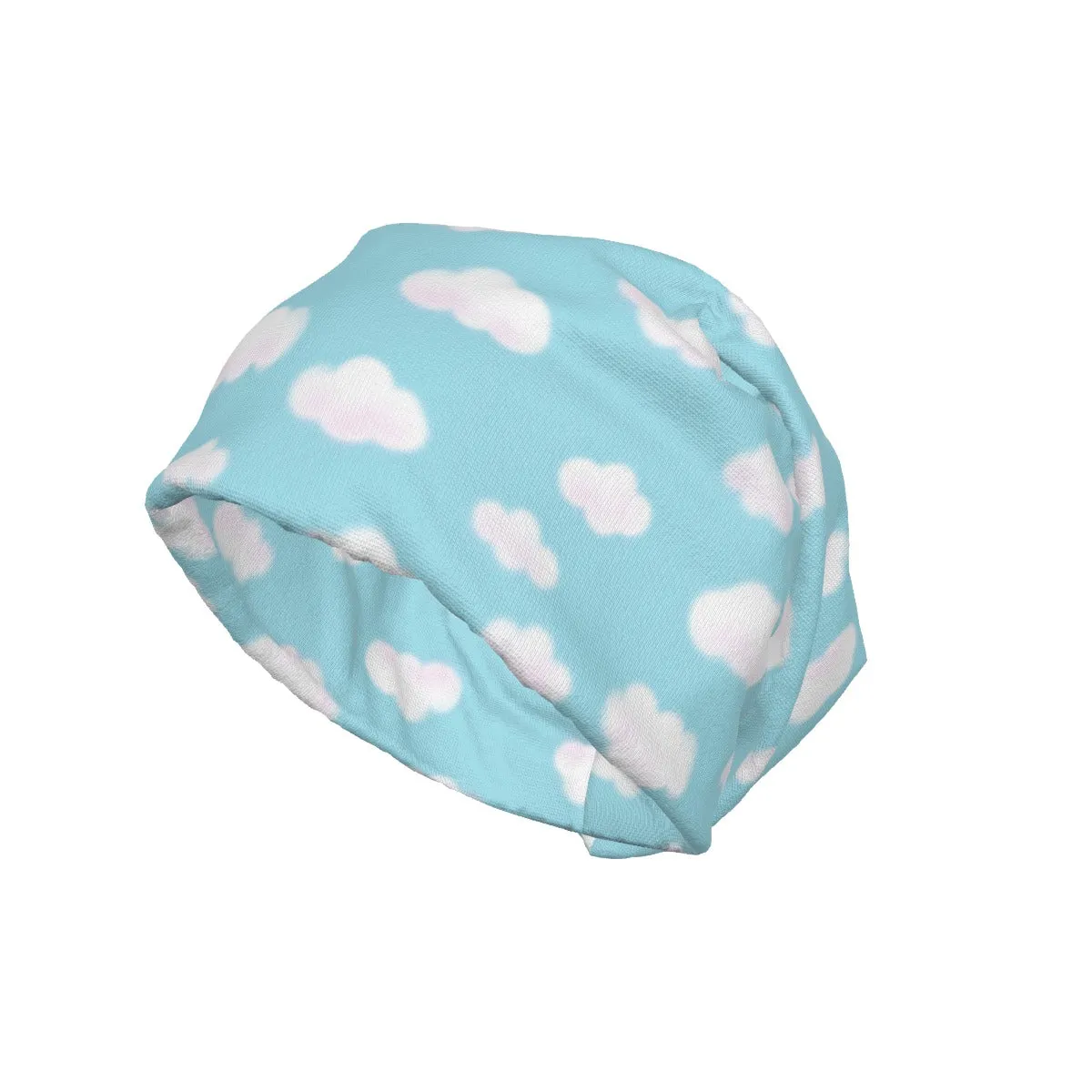 Dreamy Clouds Unisex Beanie (Sky Blue)