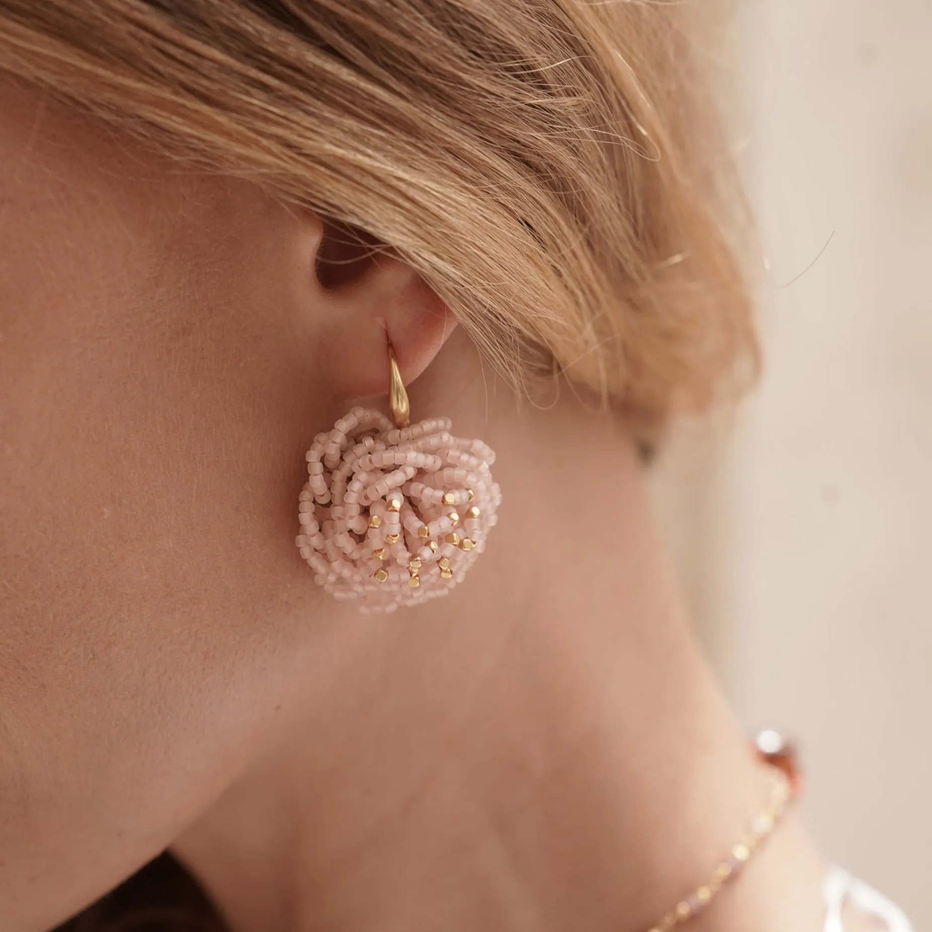 EARRING ROSE BLUSH