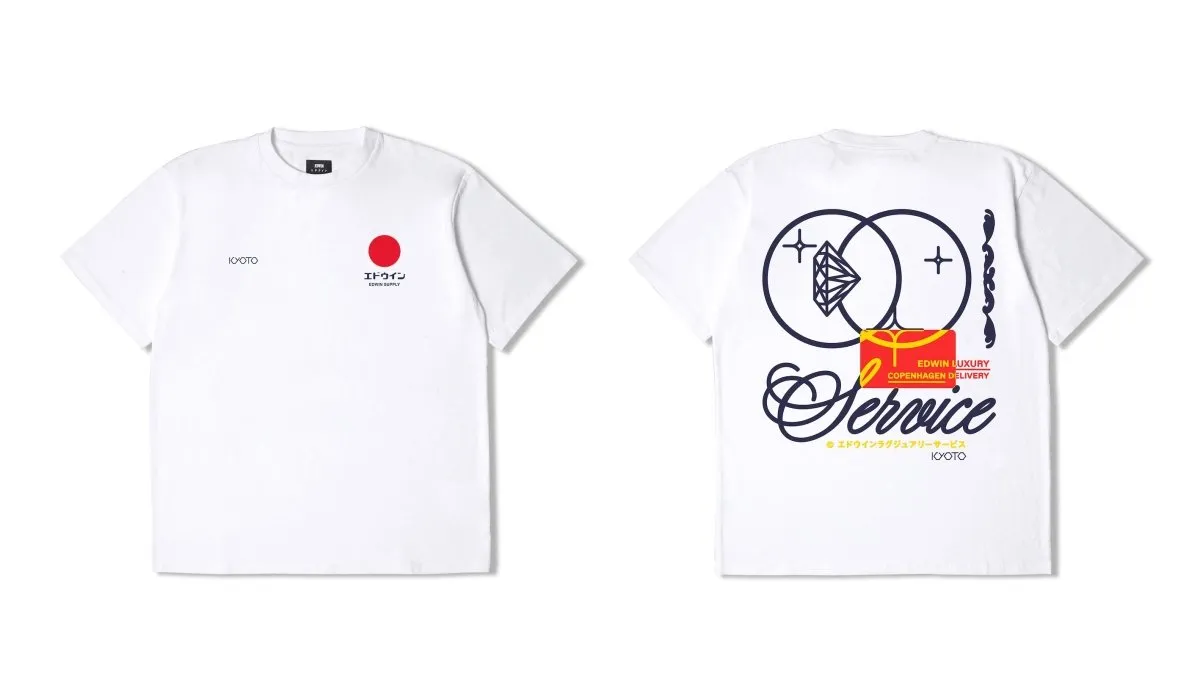 EDWIN x KYOTO service White LIMITED