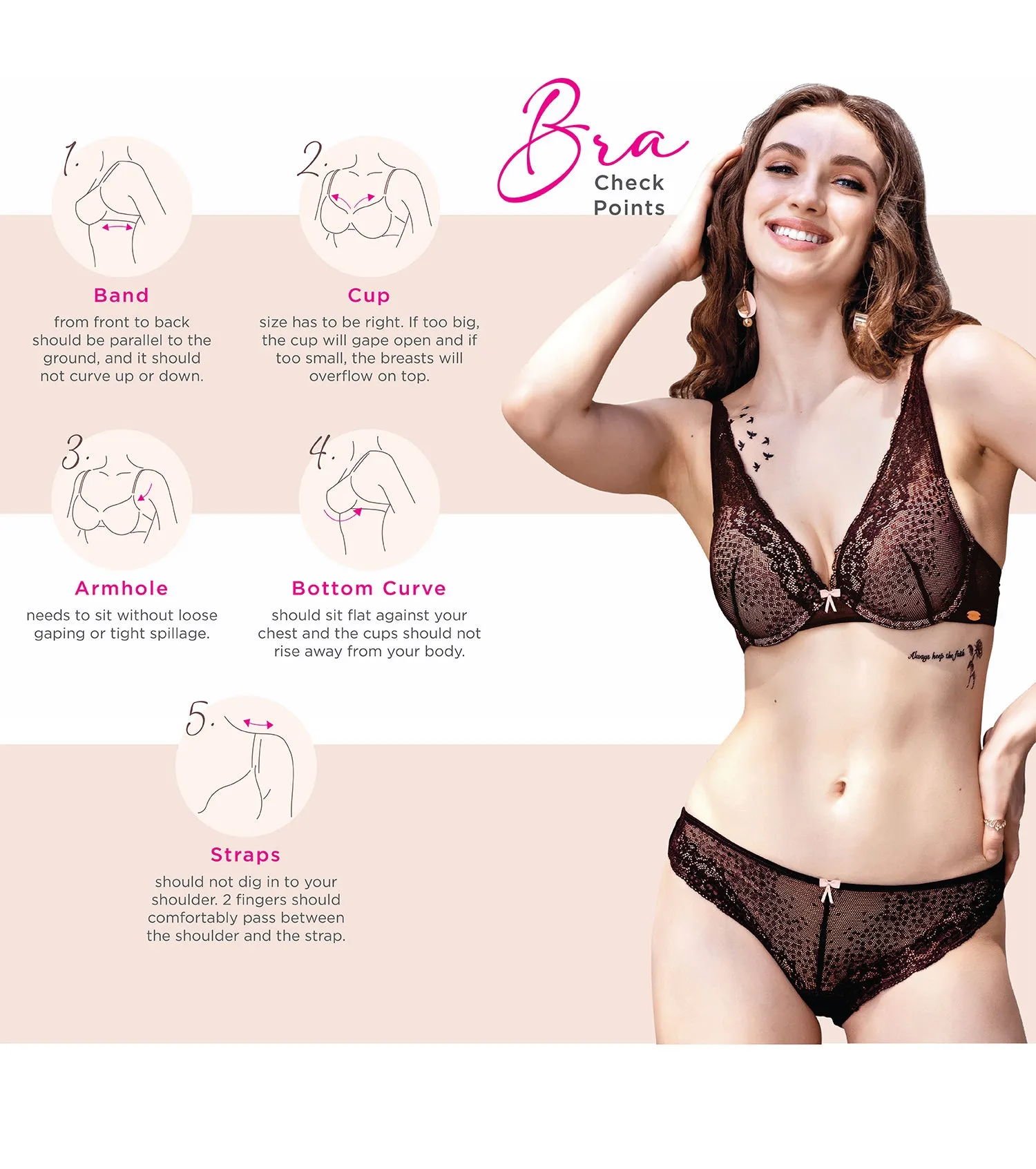 Enamor Fab-Cool AB75 M-frame Jiggle Control Full Support Stretch Cotton Bra for Women- Full Coverage, Non Padded and Wirefree - Orchid Melange